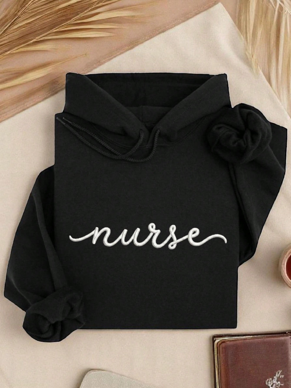 Nurse Embroidered Hoodie