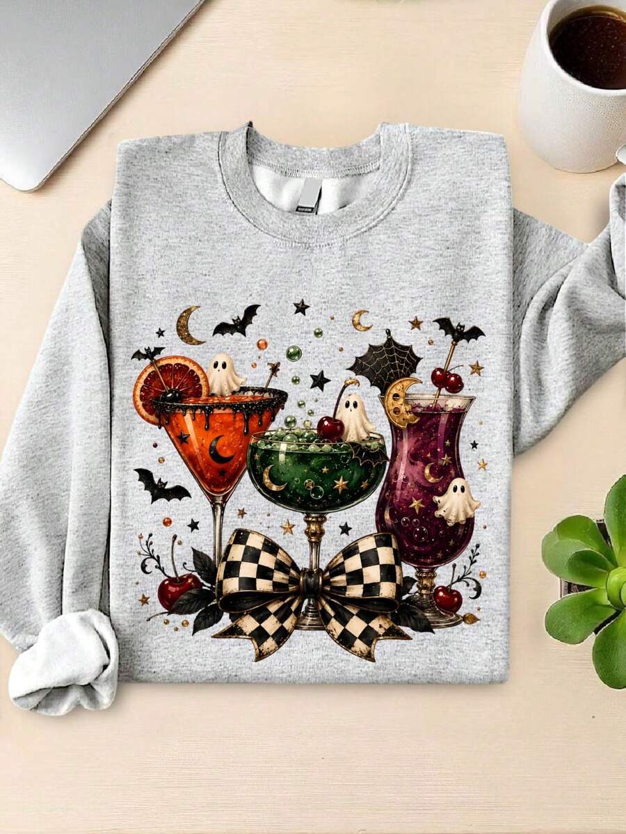 Halloween Cocktail Sweatshirt