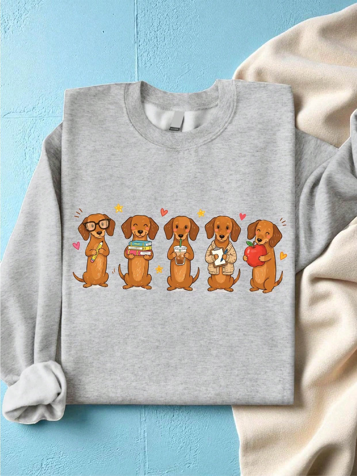 Dachshund Teacher Sweatshirt