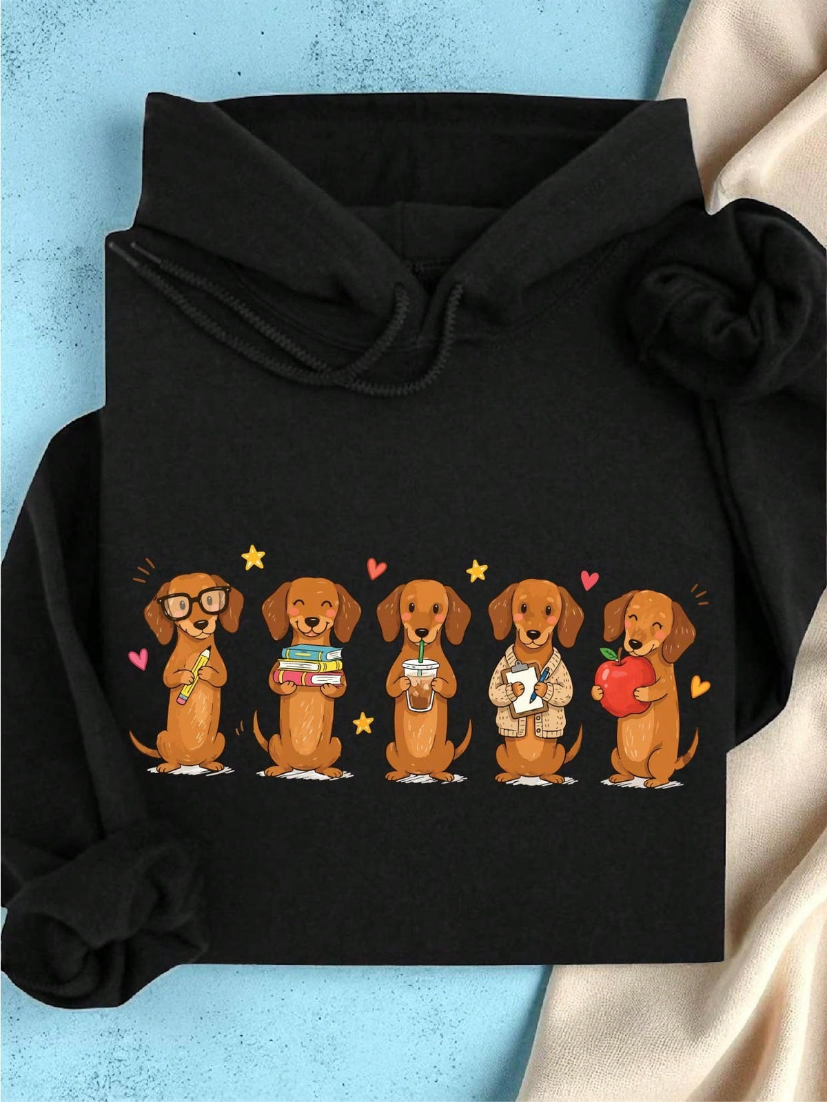 Dachshund Teacher Hoodie