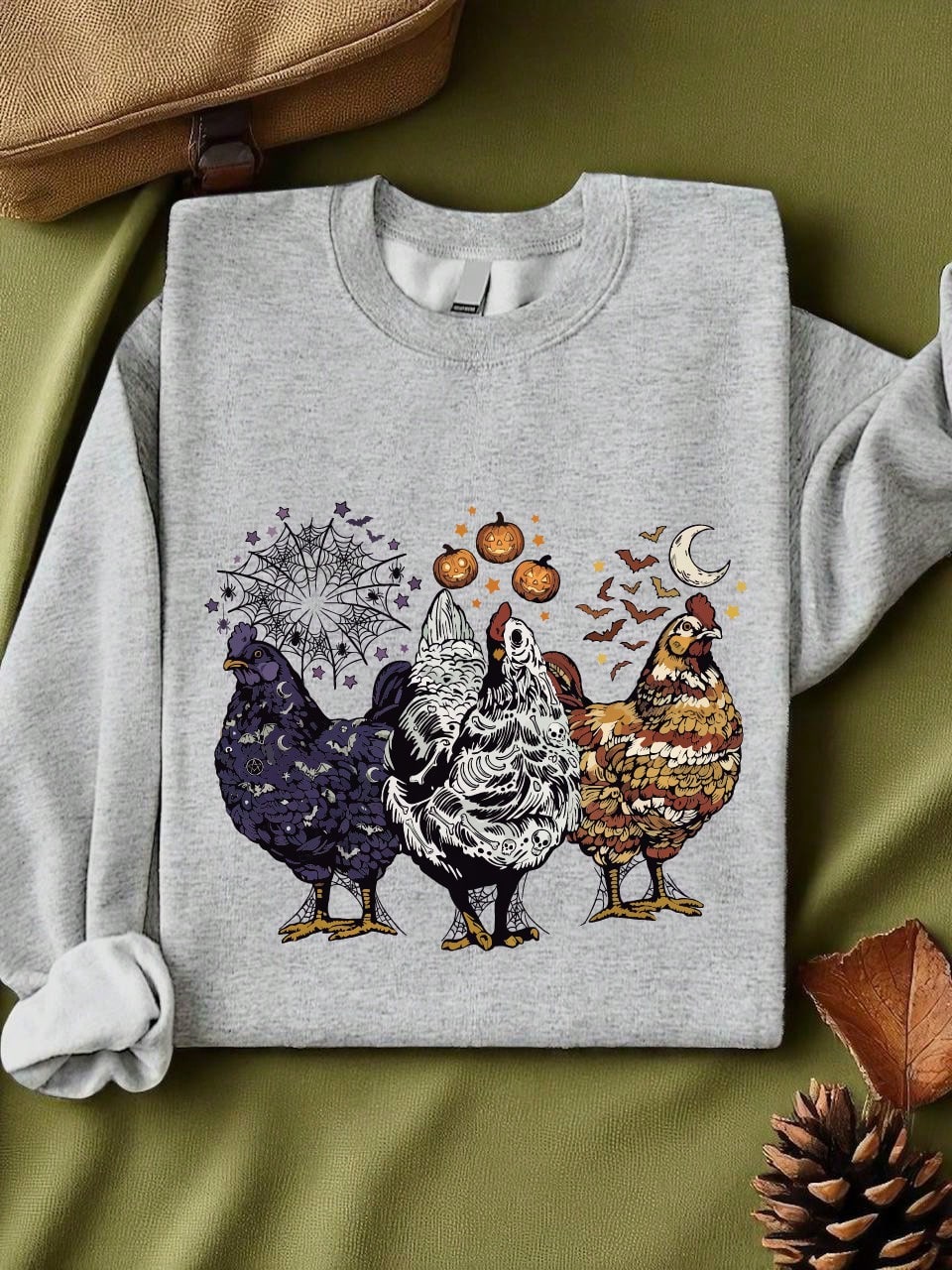 Halloween Chicken Unisex Sweatshirt