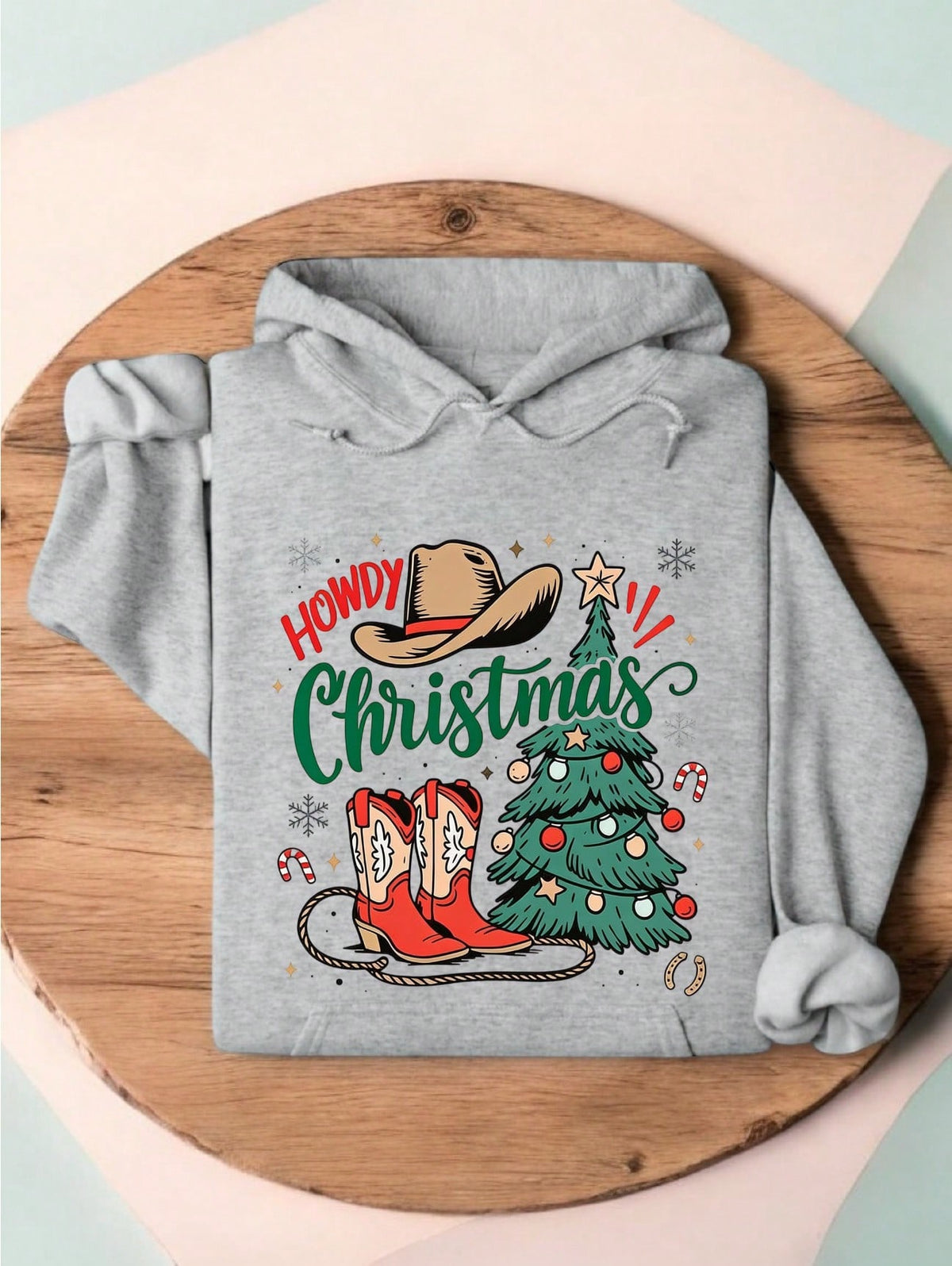 Howdy Christmas Hoodie