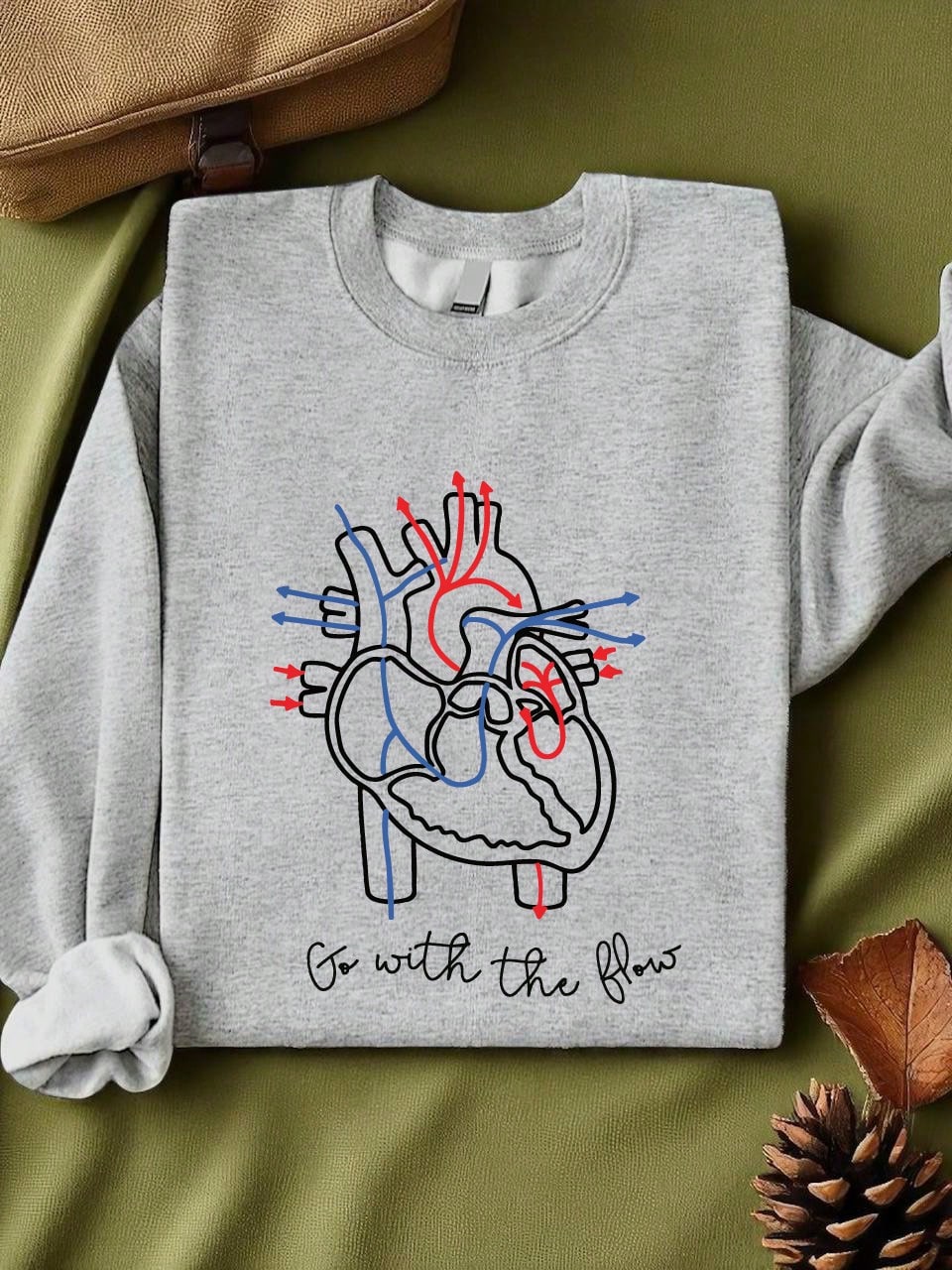 Go With The Flow Unisex Sweatshirt
