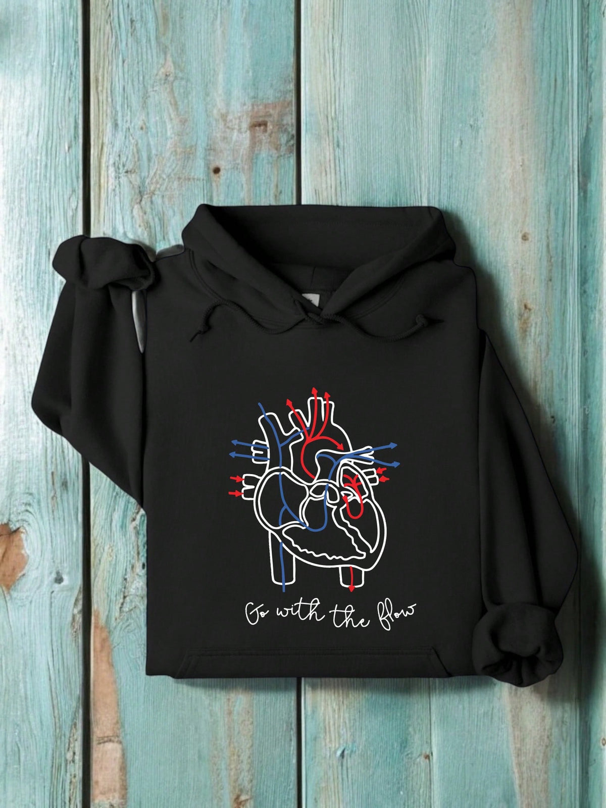 Go With The Flow Unisex Hoodie