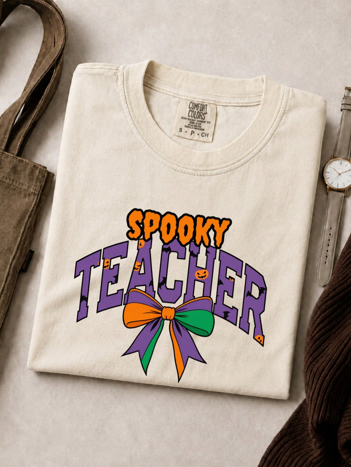Spooky Teacher Coquette T-Shirt