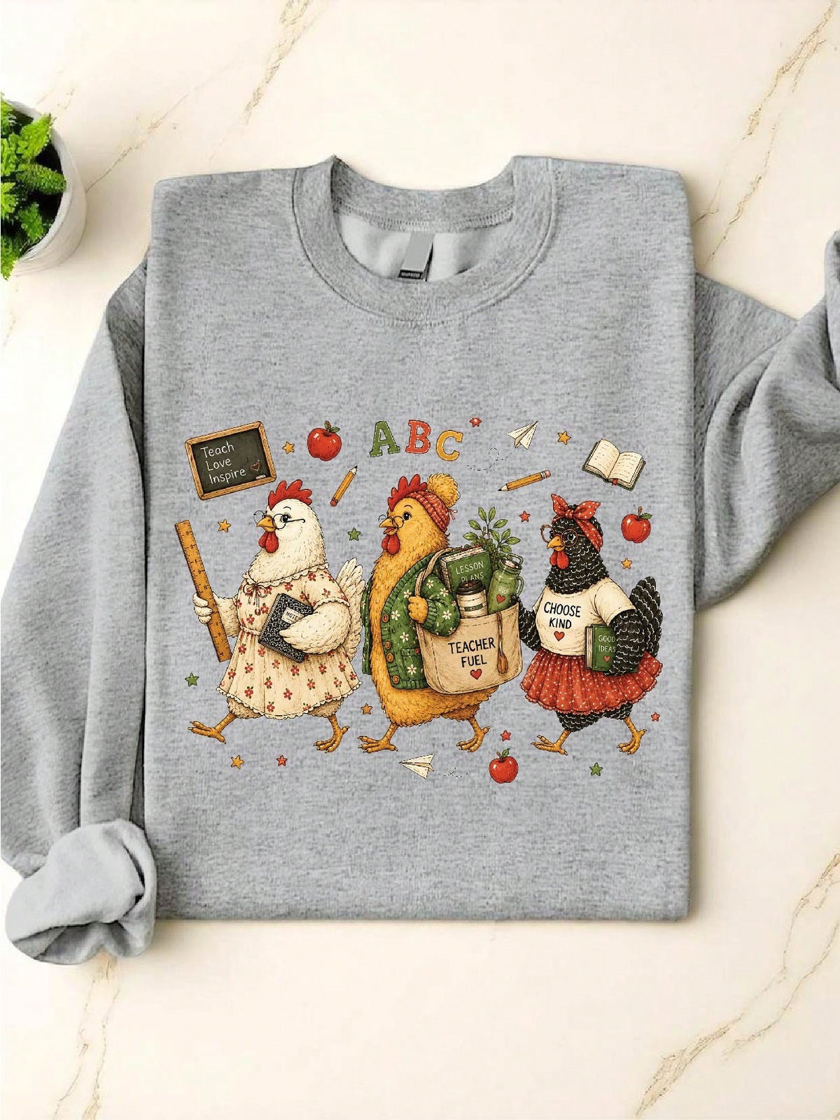 Teacher Fuel Sweatshirt