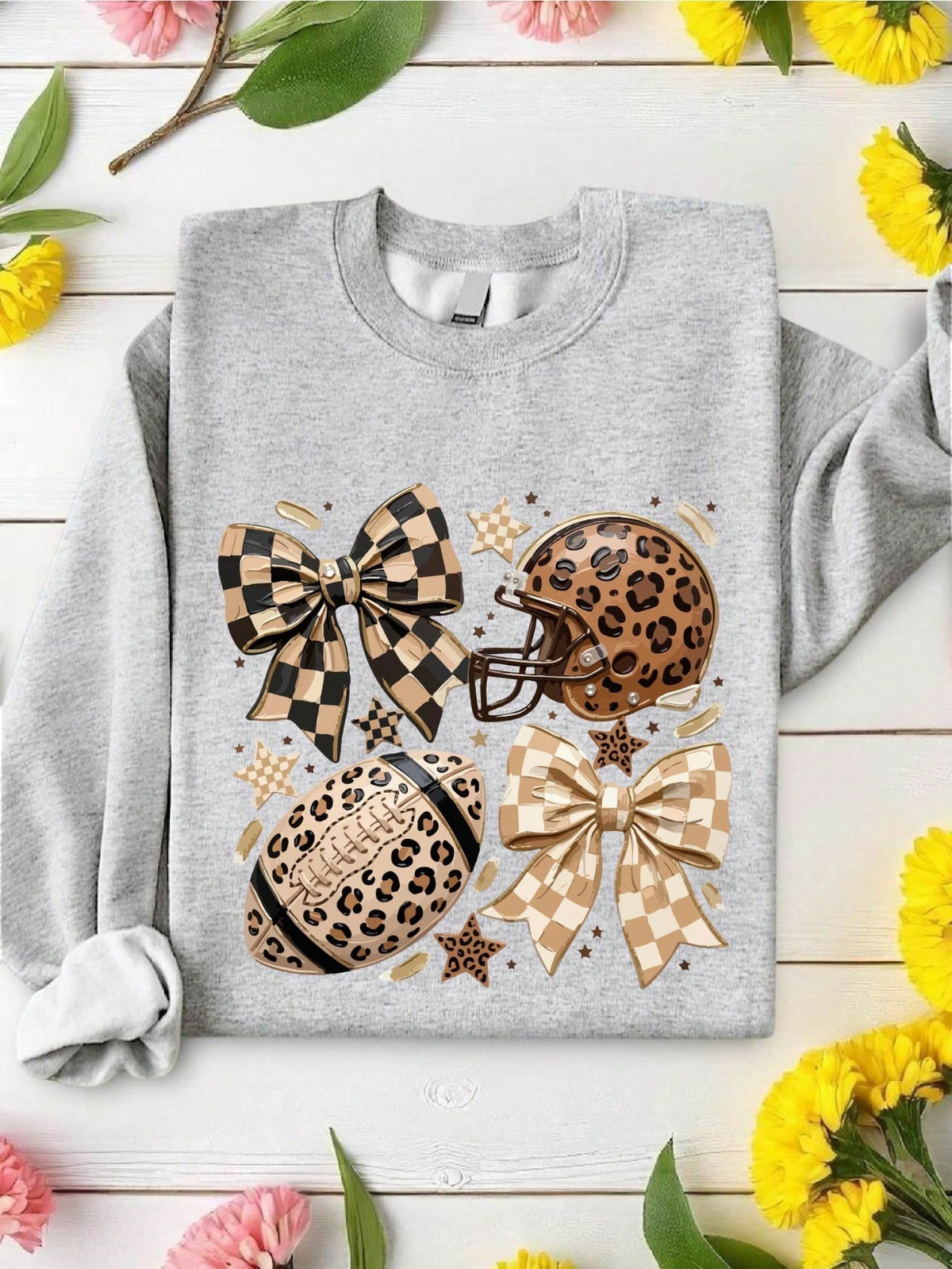 Leopard American Football Sweatshirt
