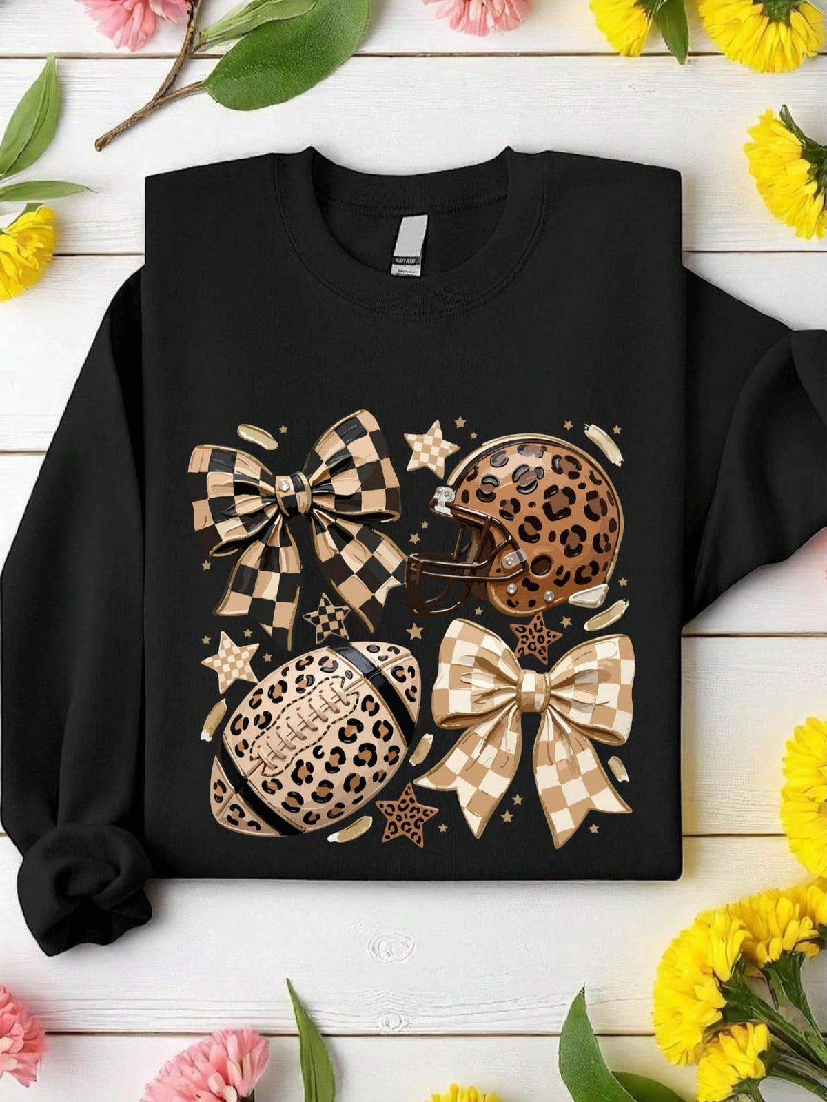 Leopard American Football Sweatshirt