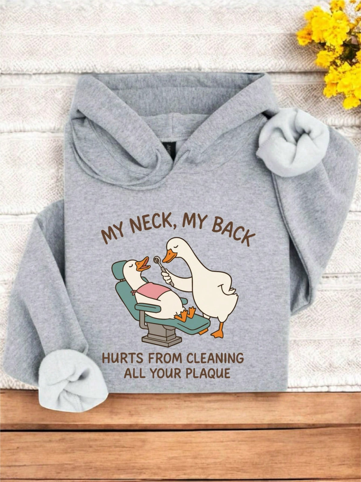 Dental Goose Hoodie