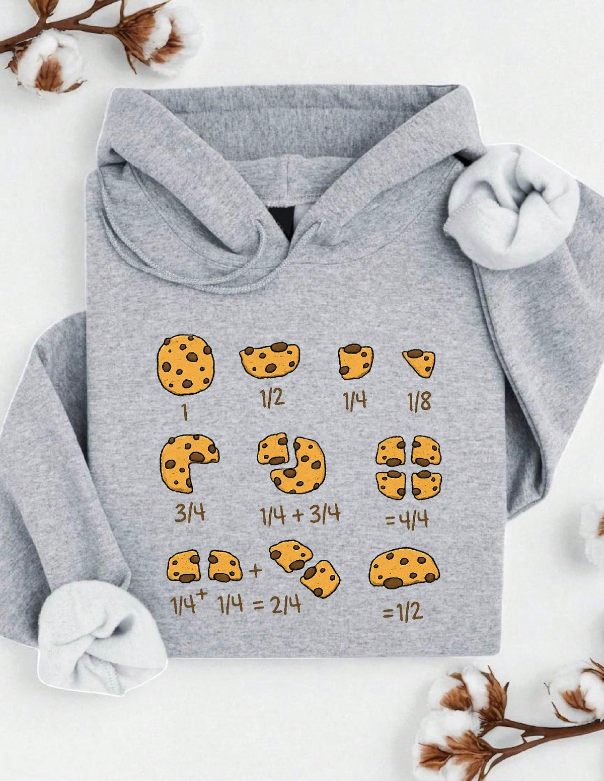 Math Teachers Chocolate Cookie Hoodie
