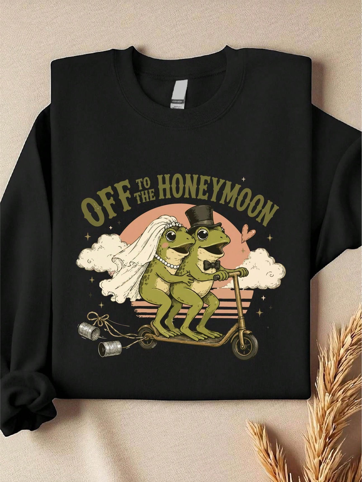 Off To The Honeymoon Sweatshirt