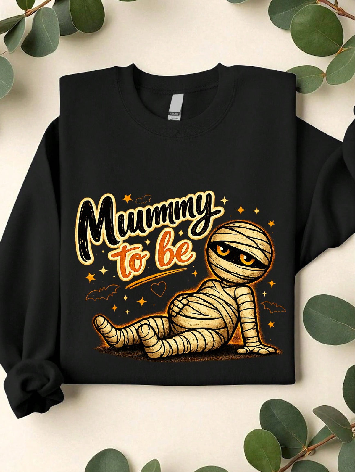 Mummy To Be Halloween Sweatshirt