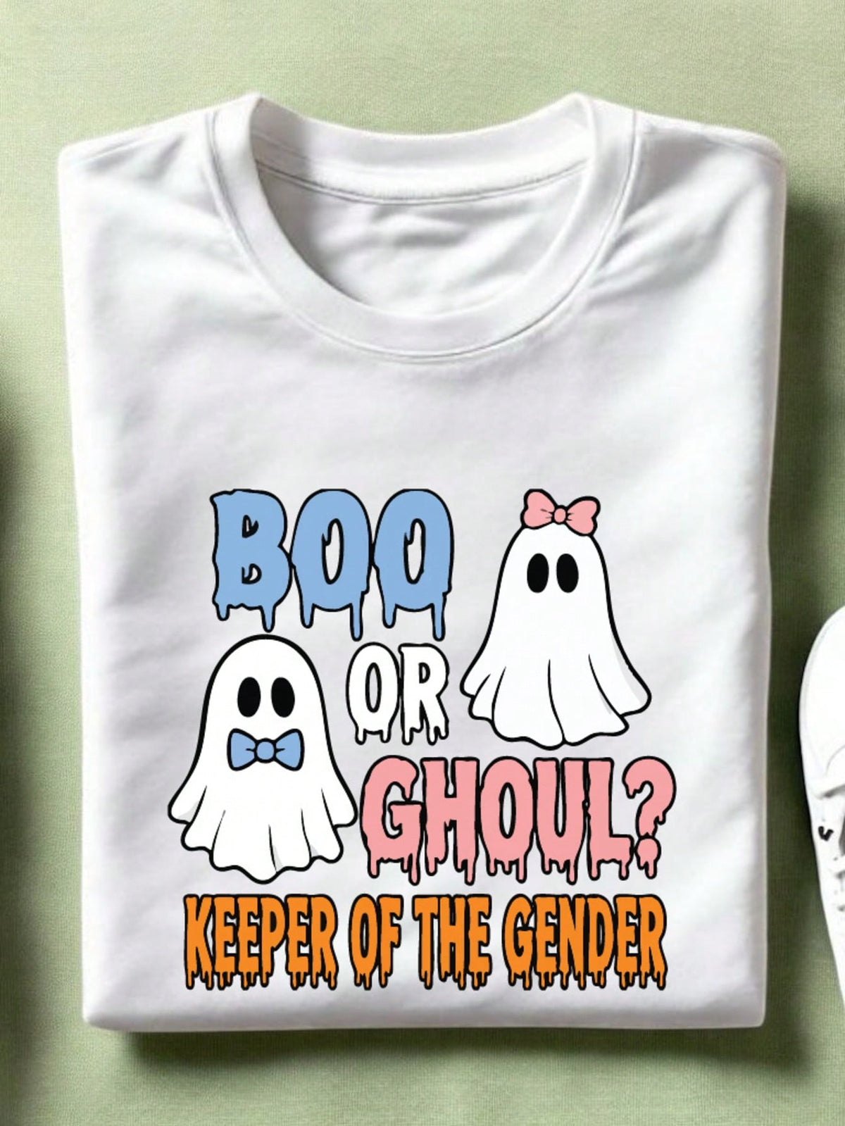 Boo Or Ghoul Keeper Of The Gender T-Shirt