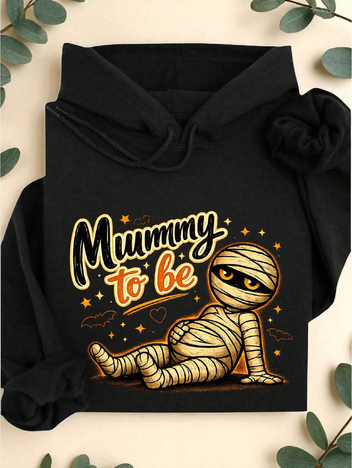 Mummy To Be Halloween Hoodie