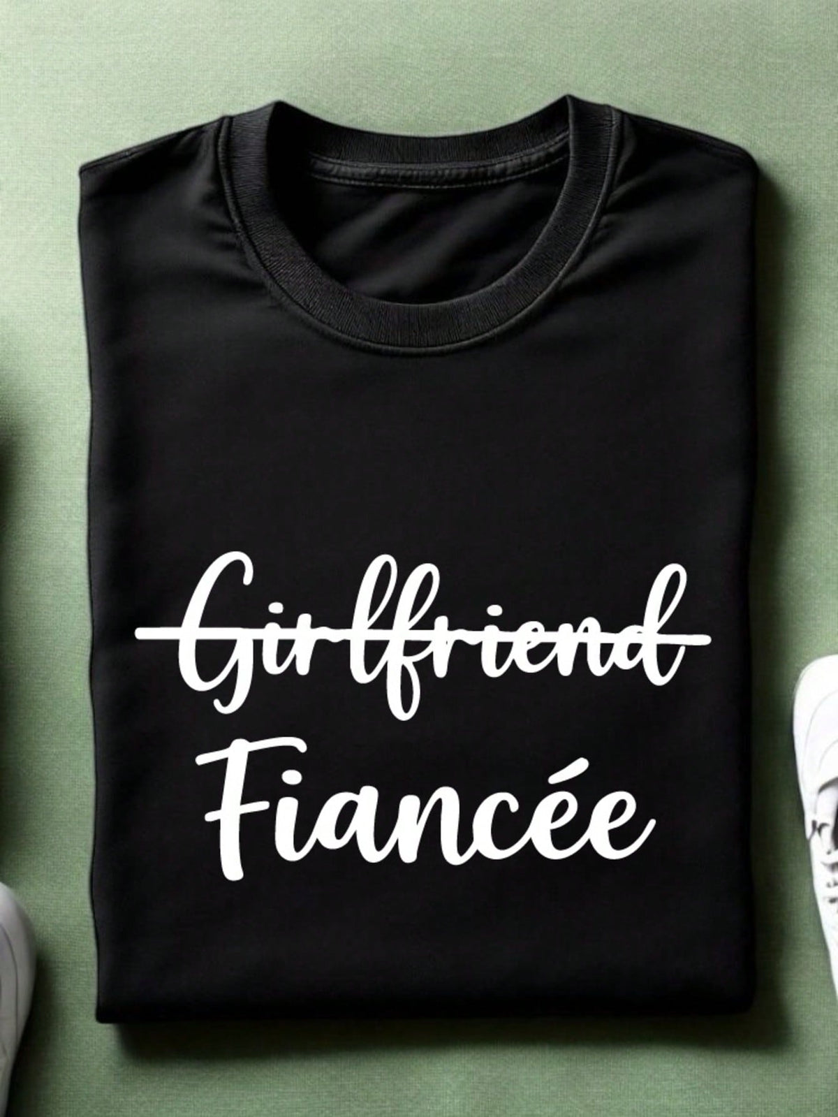 1PC Boyfriend Fiancé & Girlfriend Fiancée Unisex T-Shirt