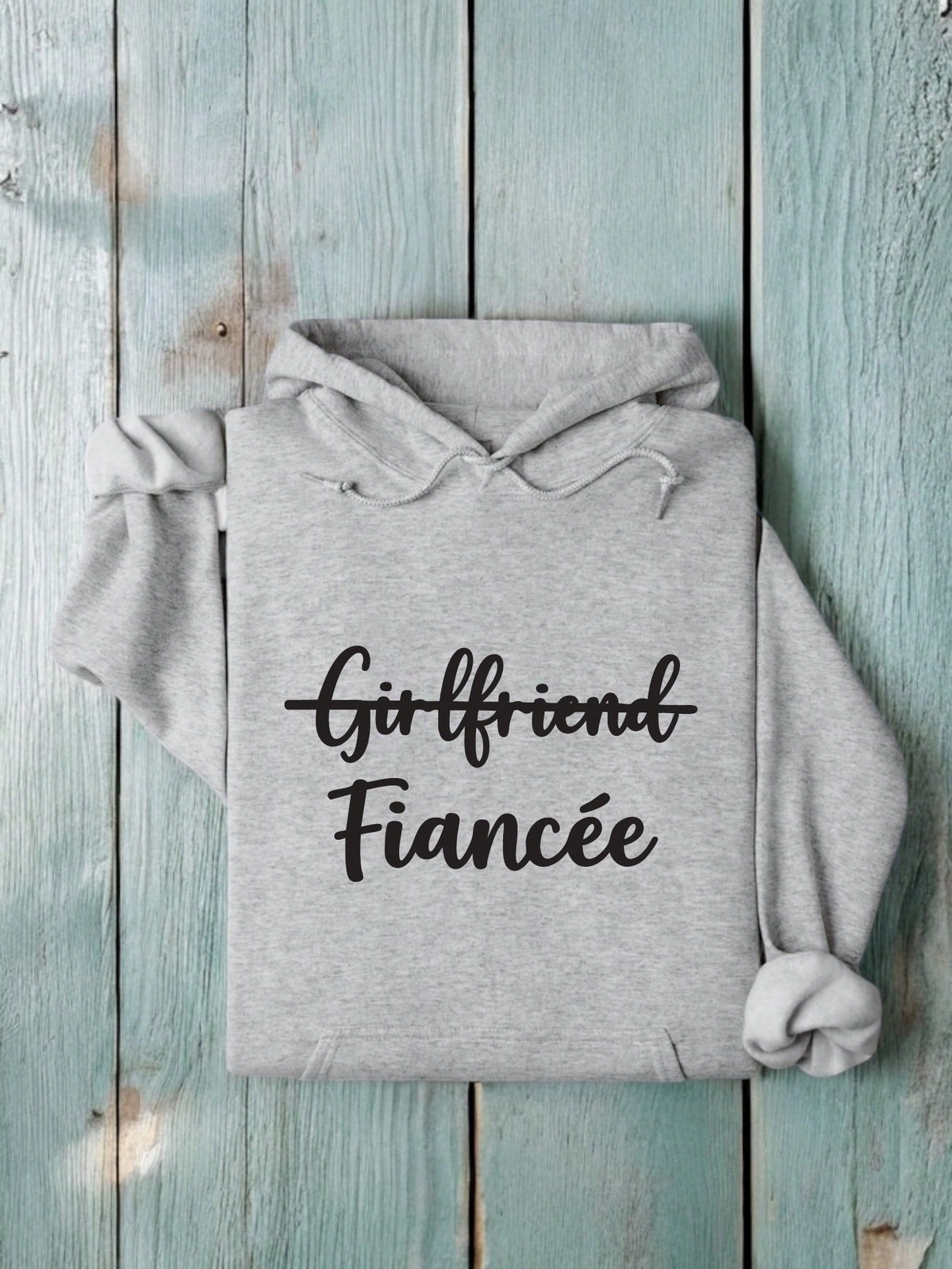 1PC Boyfriend Fiancé & Girlfriend Fiancée Unisex Hoodie