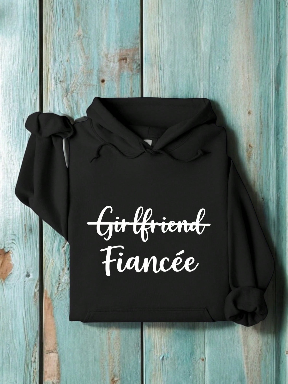 1PC Boyfriend Fiancé & Girlfriend Fiancée Unisex Hoodie