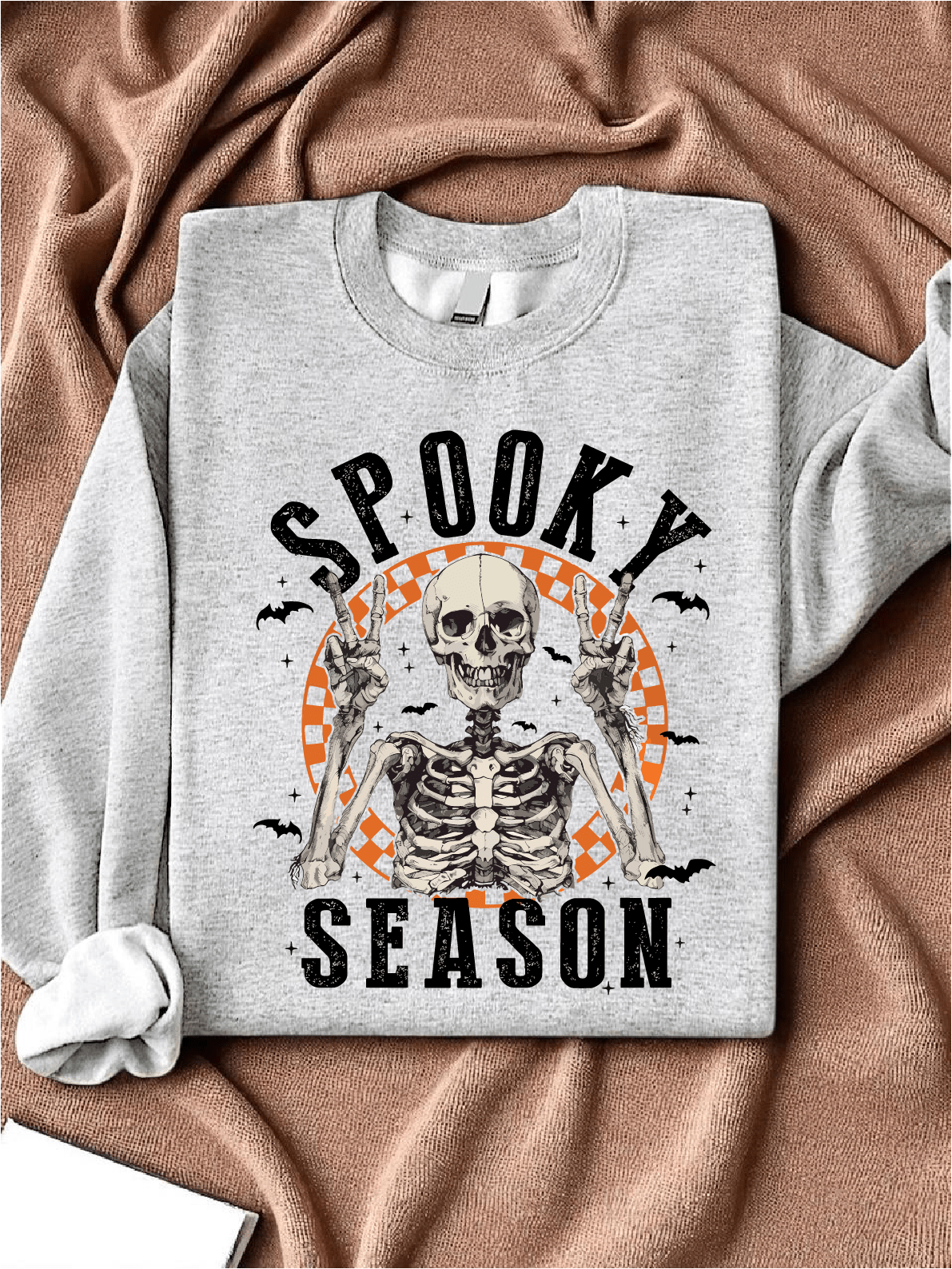Vintage Halloween Skeleton Sweatshirt
