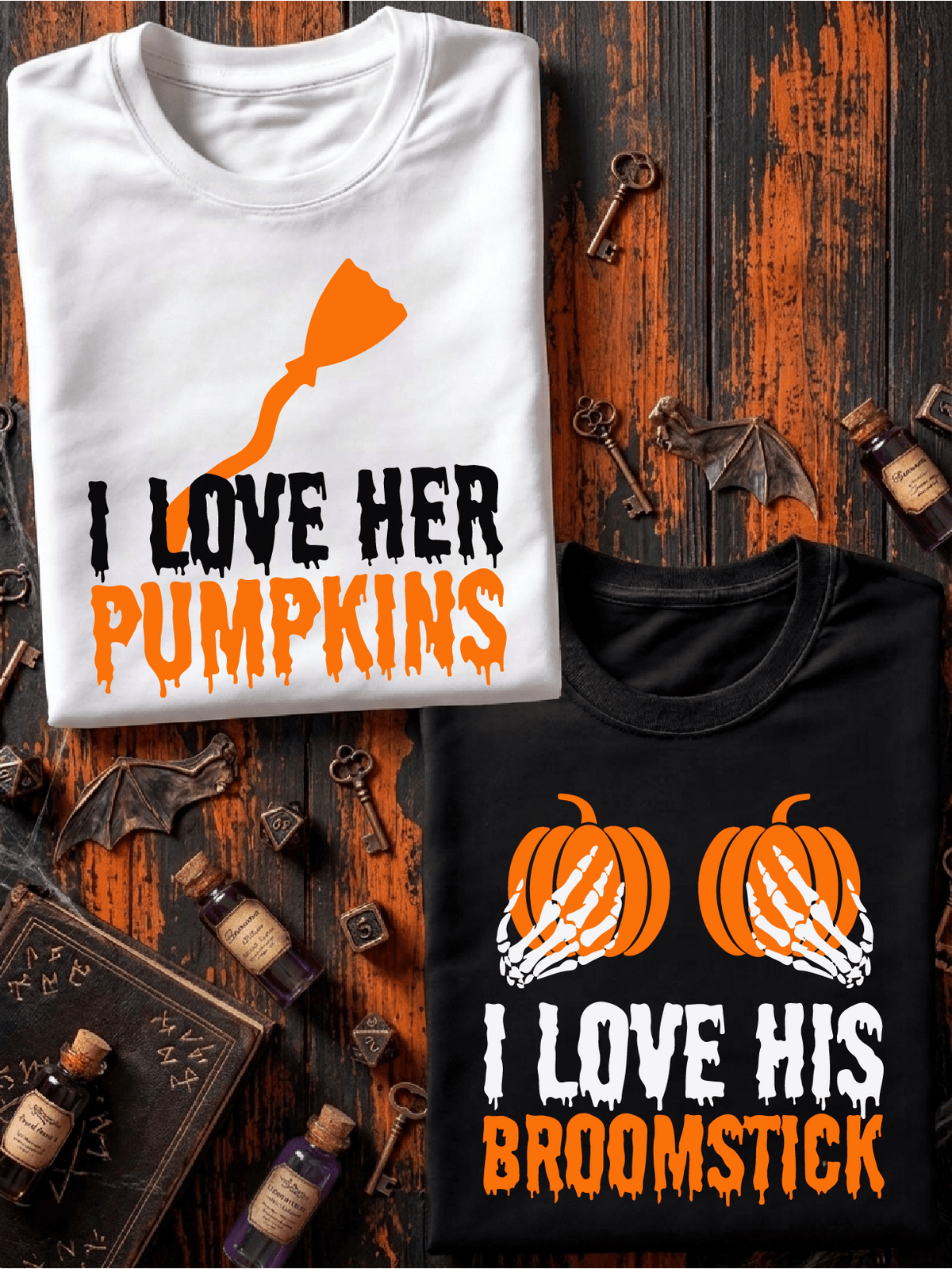 1PC Couple Halloween T-Shirt