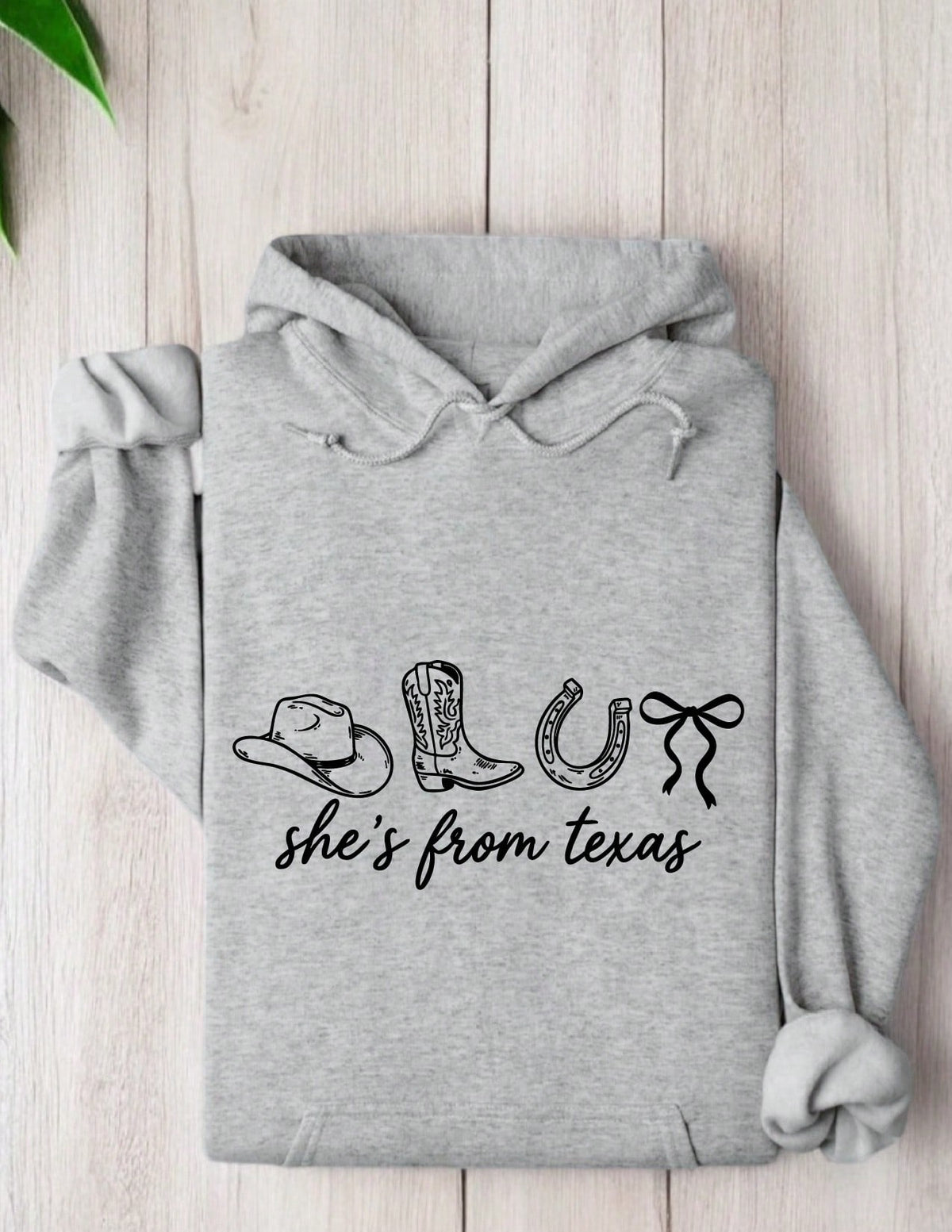 She's From Texas Hoodie