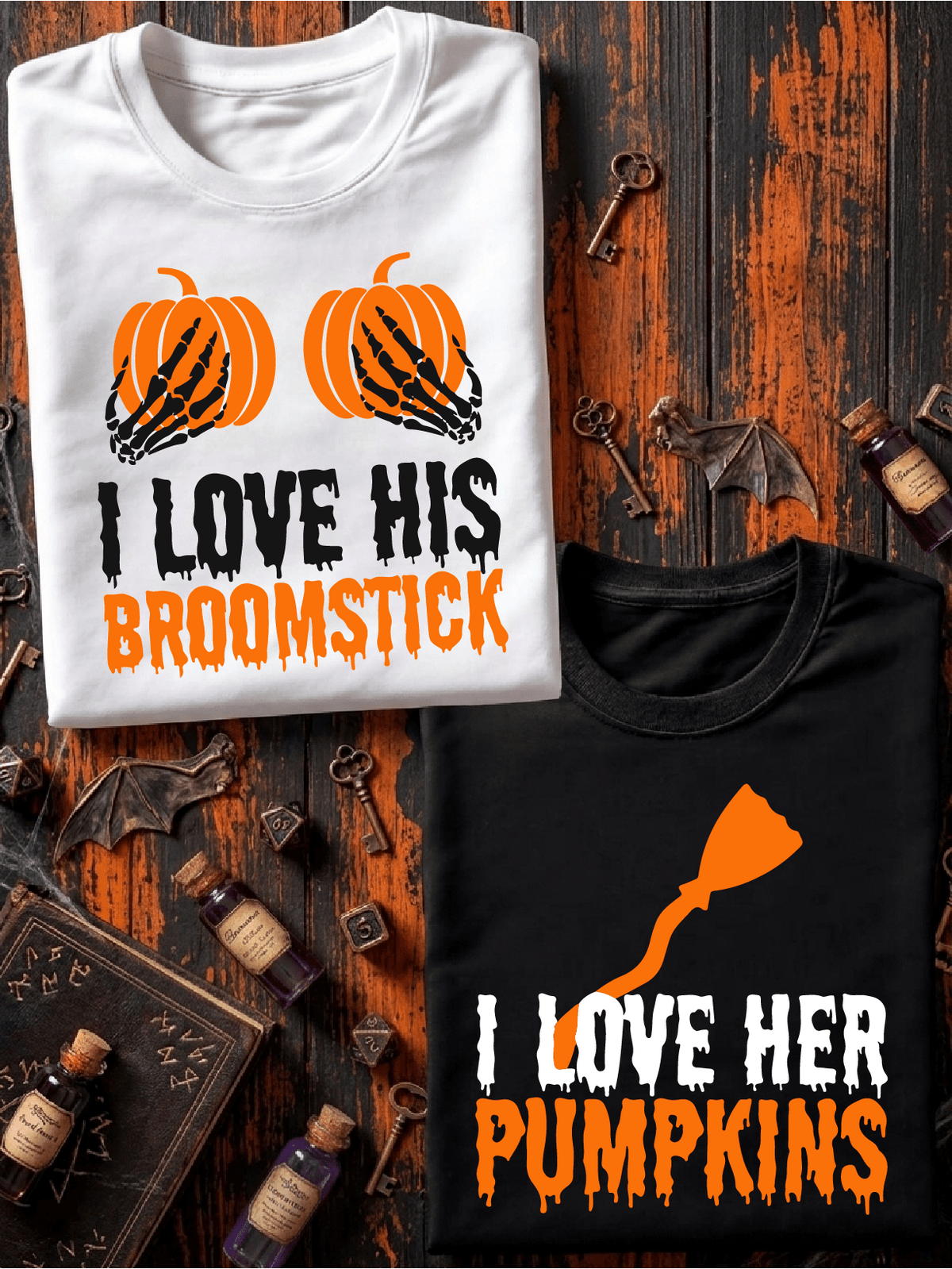 1PC Couple Halloween T-Shirt