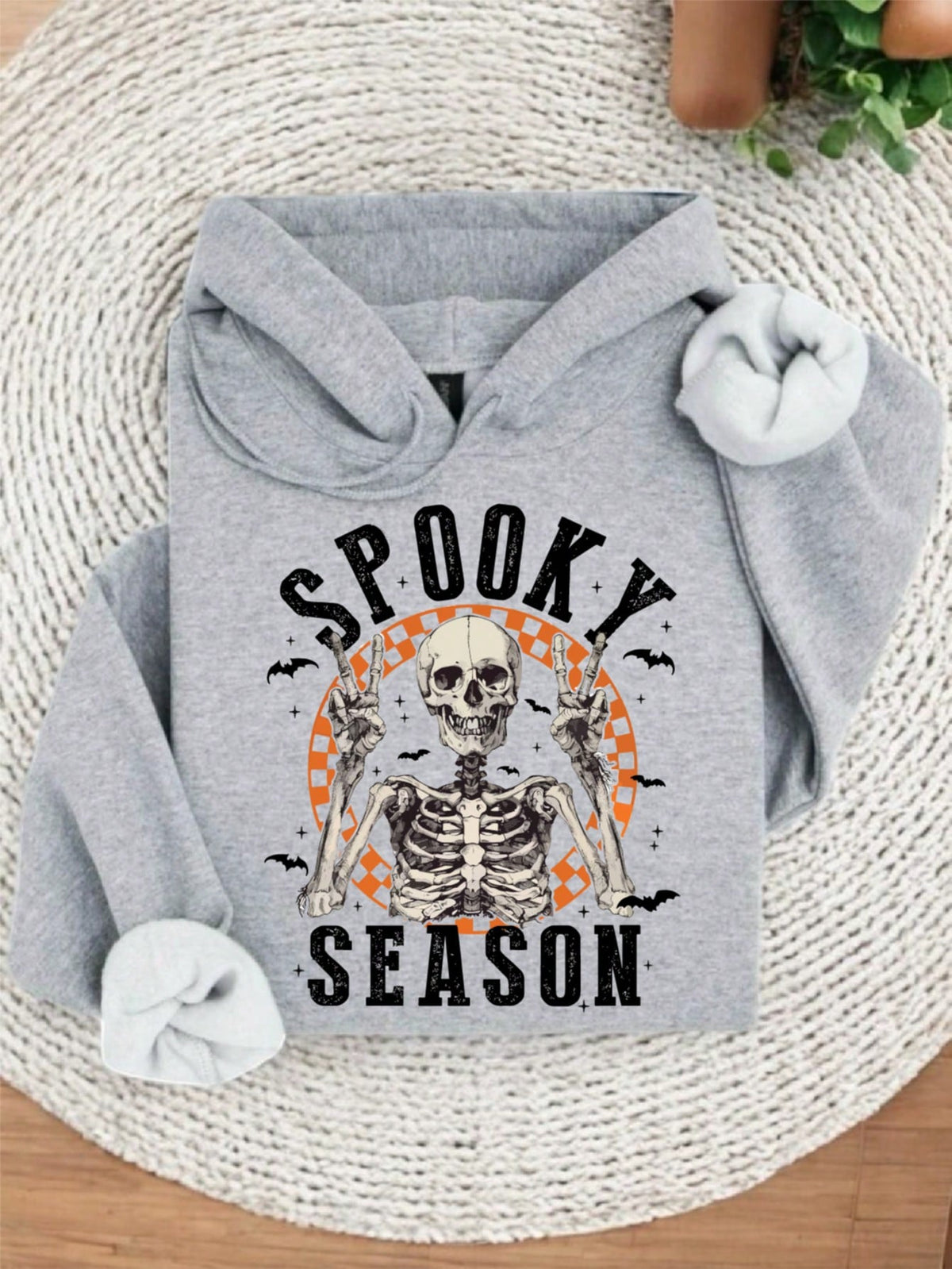 Vintage Halloween Skeleton Hoodie