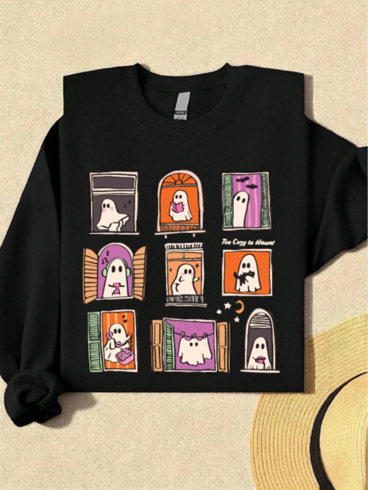 Too Cozy To Haunt Sweatshirt