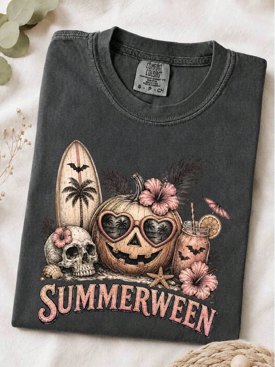 Horror Ghost Halloween T-Shirt