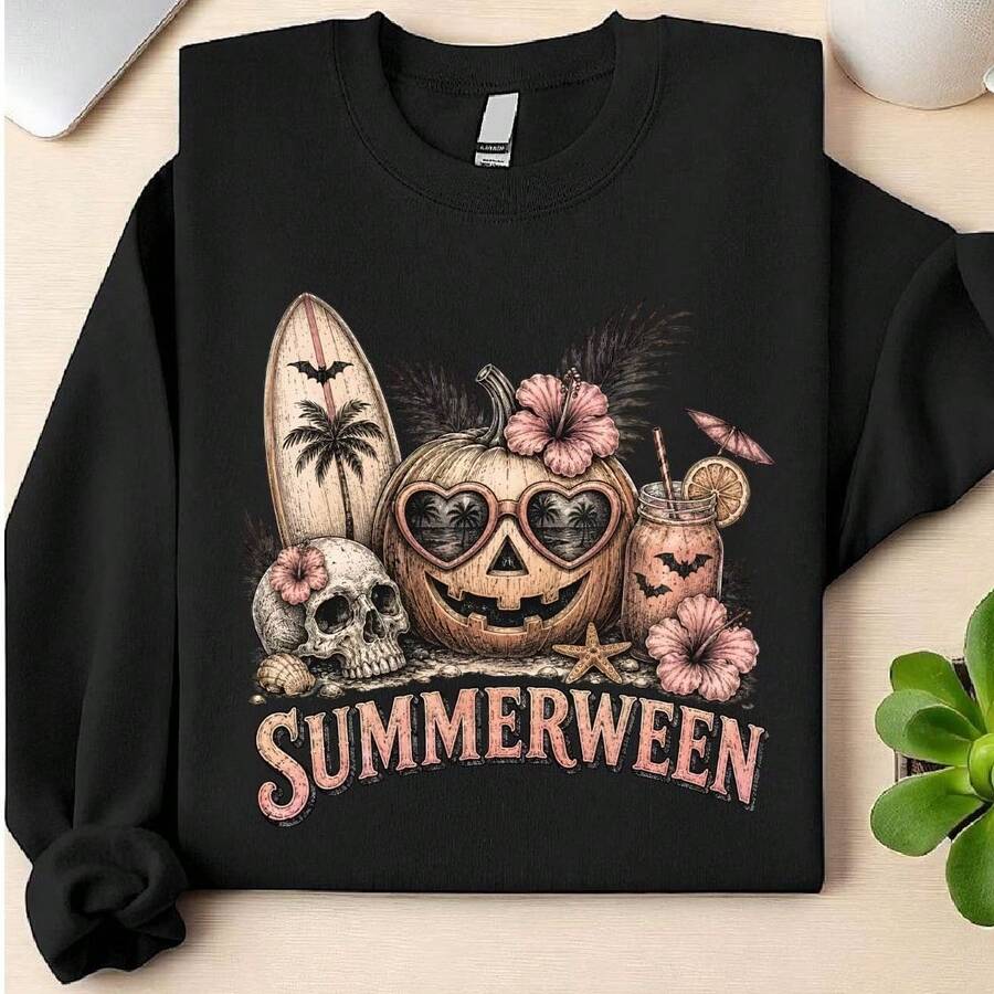 Horror Ghost Halloween Sweatshirt