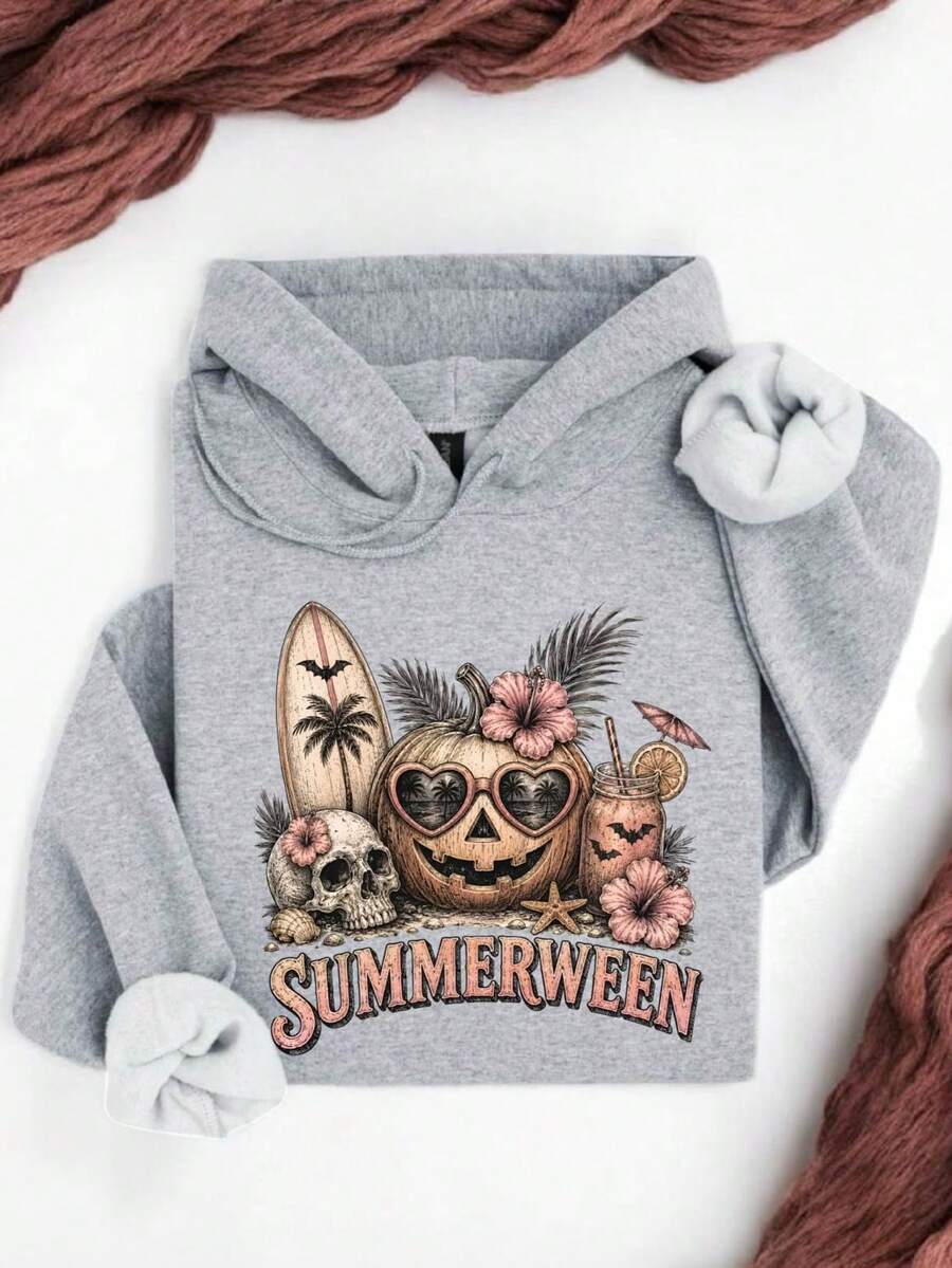 Horror Ghost Halloween Hoodie
