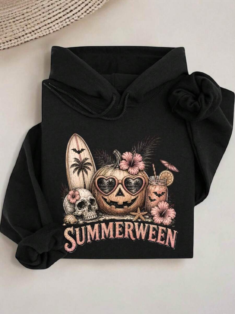 Horror Ghost Halloween Hoodie