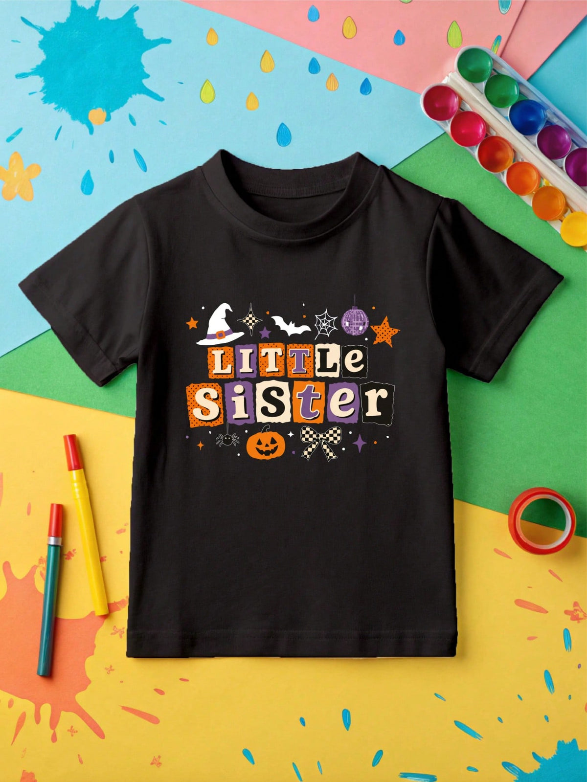 1PC Big Or Little Sister Bodysuit
