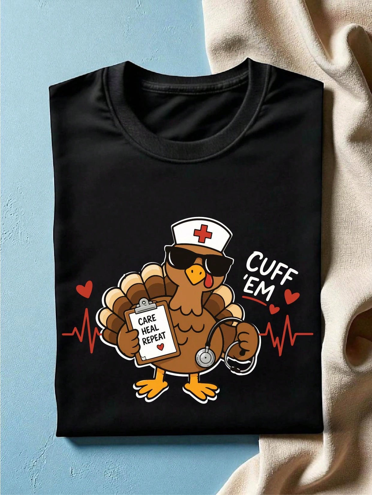 Turkey Nurse Thanksgiving T-Shirt