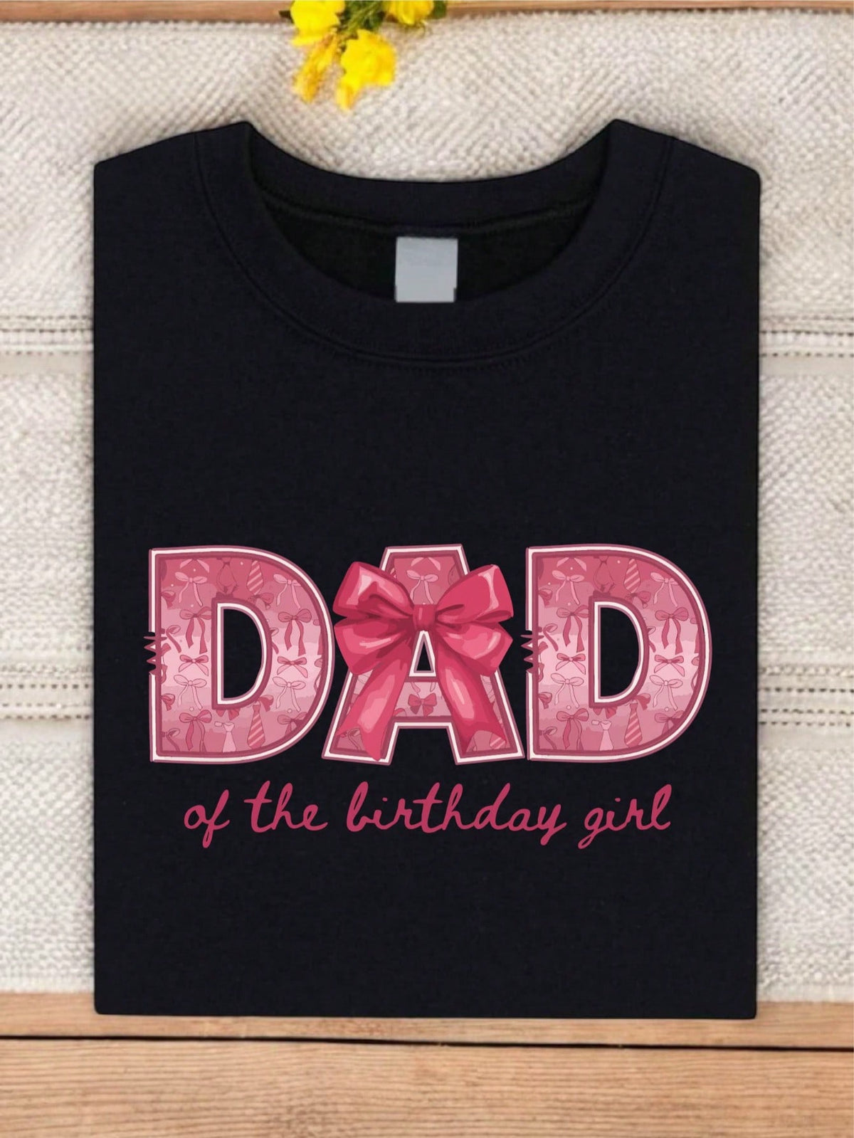 1PC Coquette Mom & Dad Of The Birthday Girl T-Shirt
