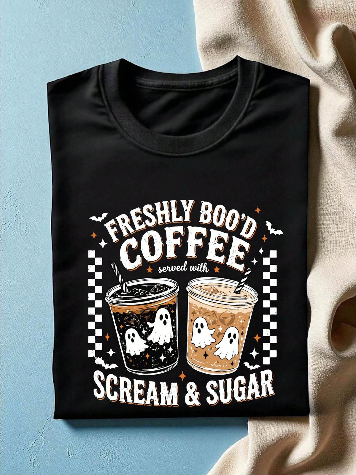 Halloween Boo Coffee T-Shirt