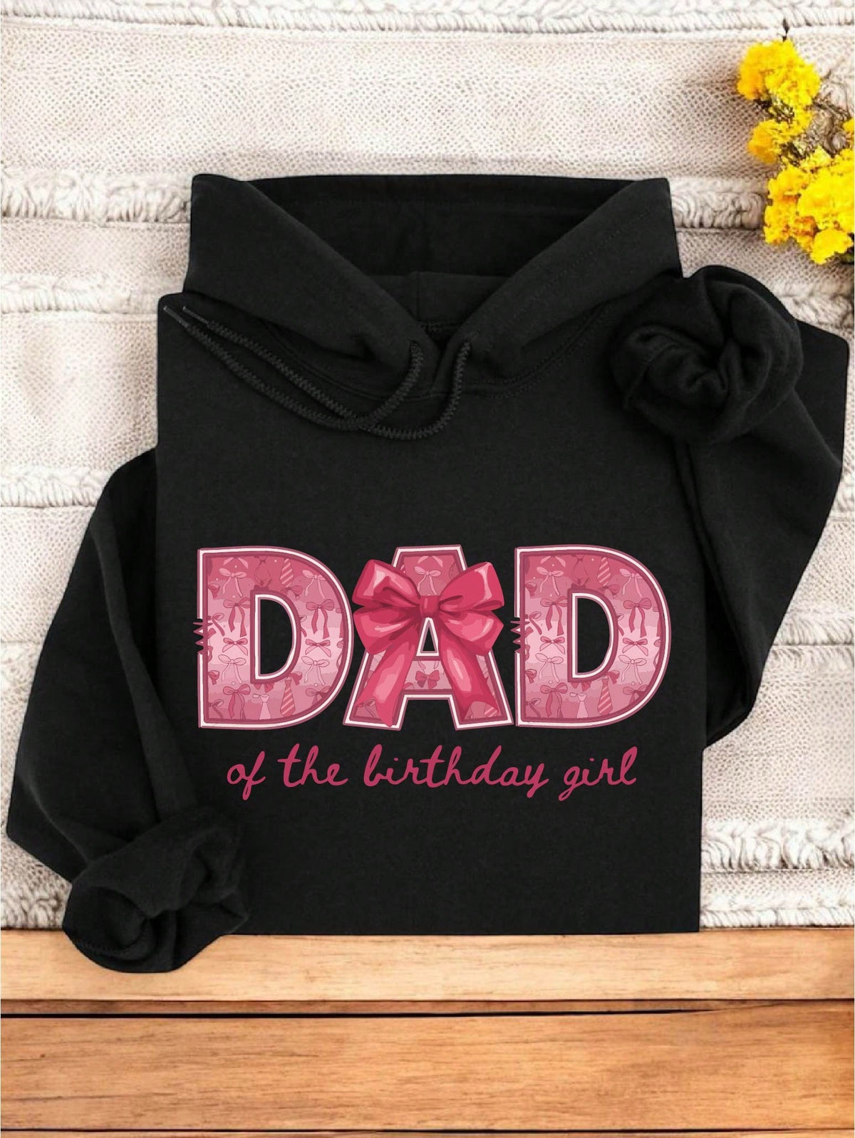 1PC Coquette Mom & Dad Of The Birthday Girl Hoodie