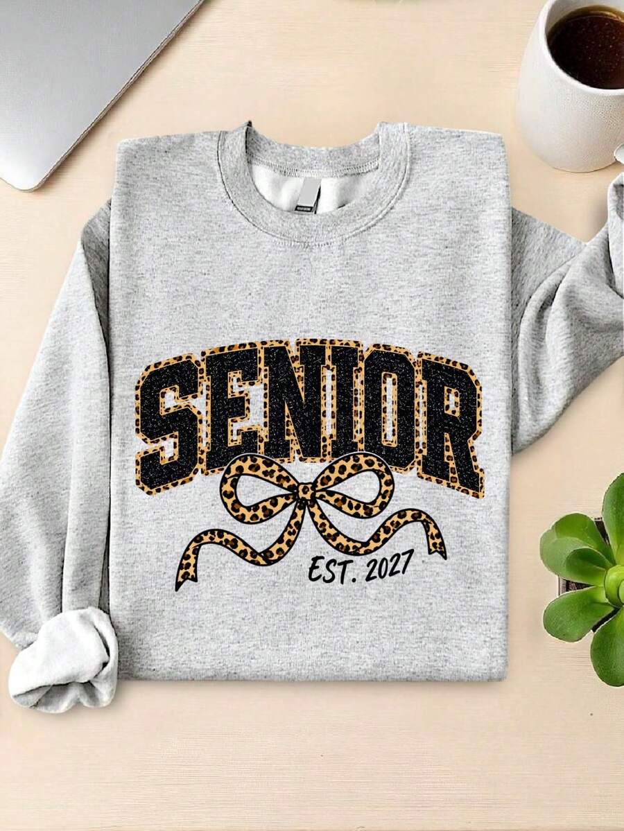 Senior EST. 2027 (DTF Graphic Print) Sweatshirt