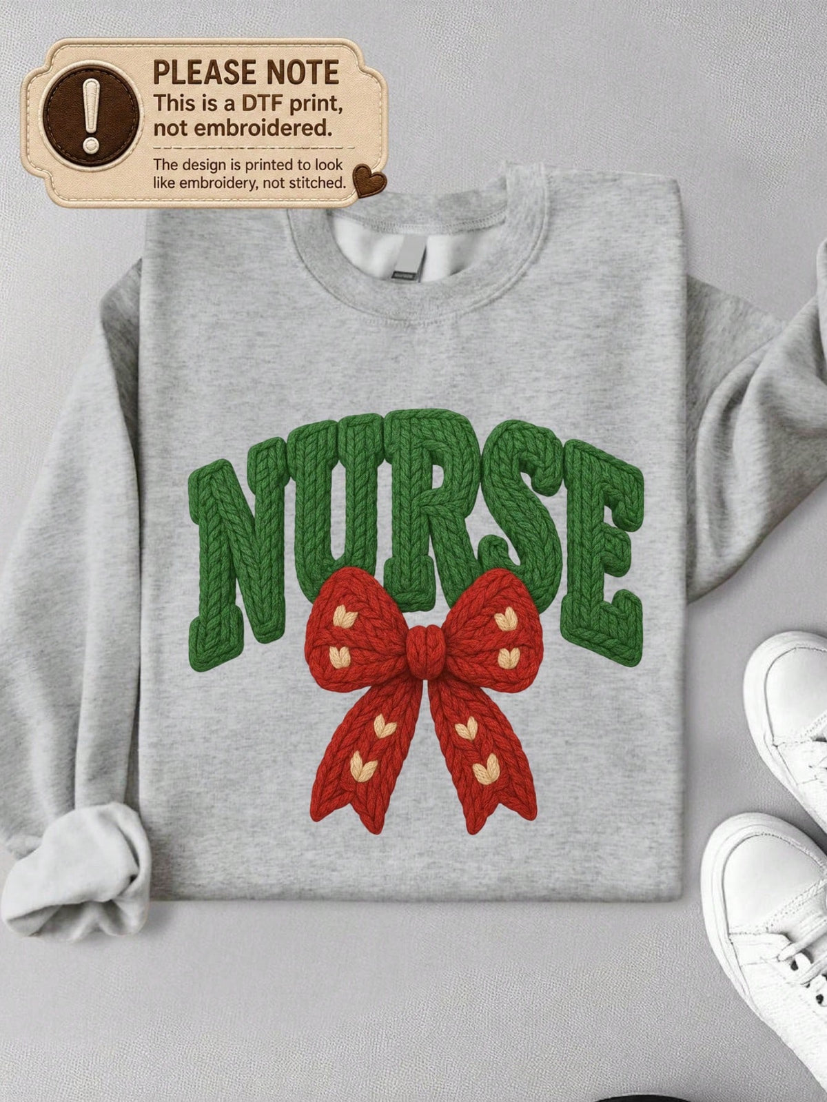 Christmas Nurse Sweatshirt