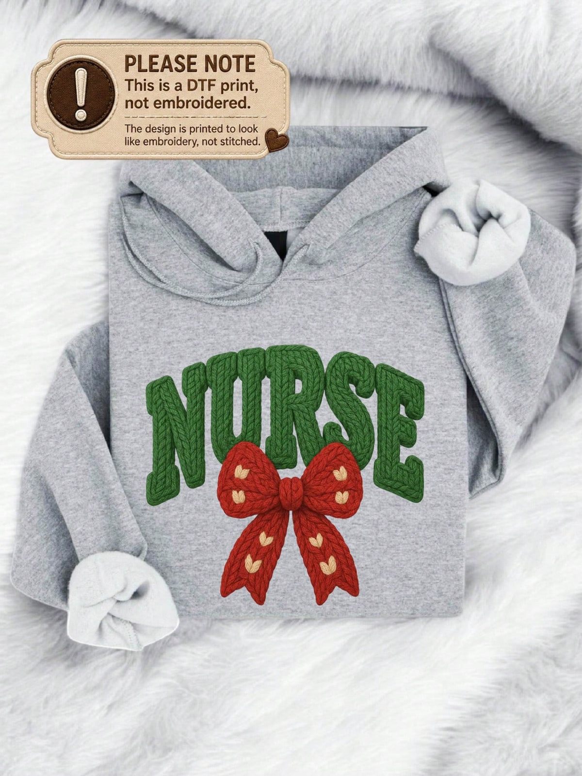 Christmas Nurse Hoodie