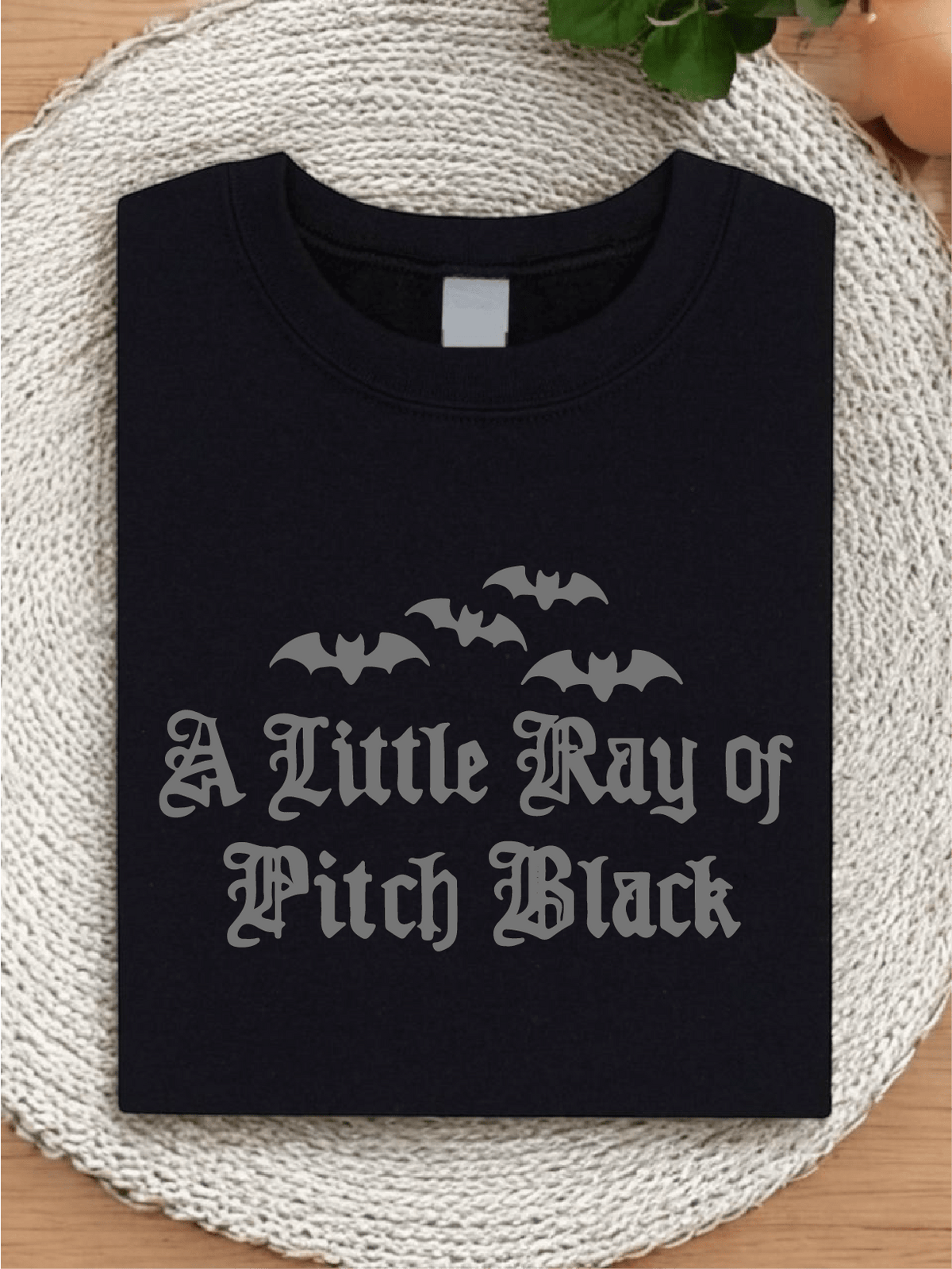 A Little Ray Of Ptch Black Gothic Halloween T-Shirt