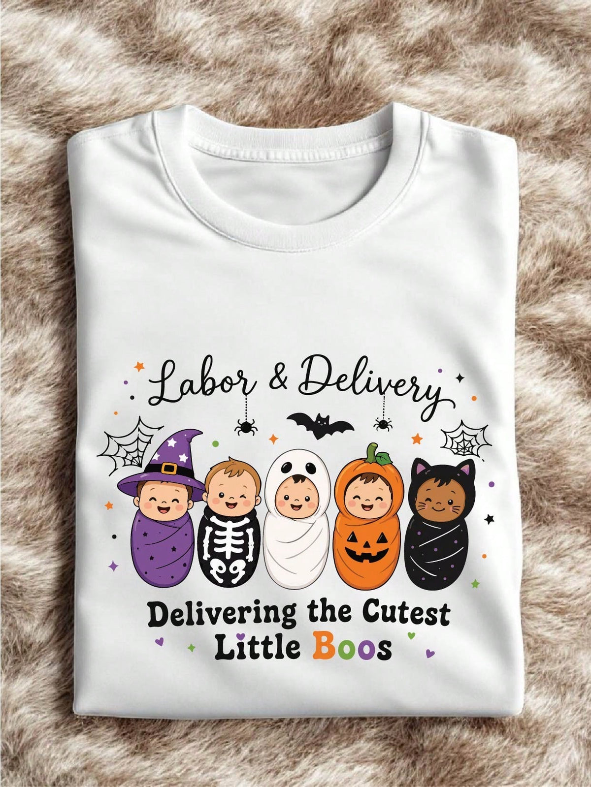 Halloween Labor And Delivery Nurse T-Shirt