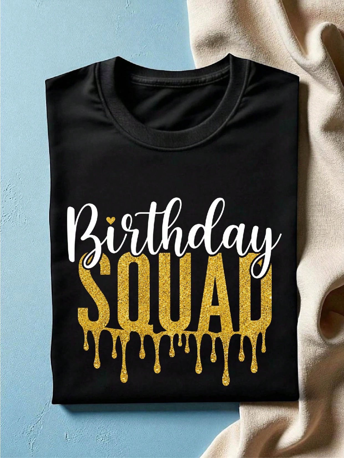 Gold Birthday Squad T-Shirt