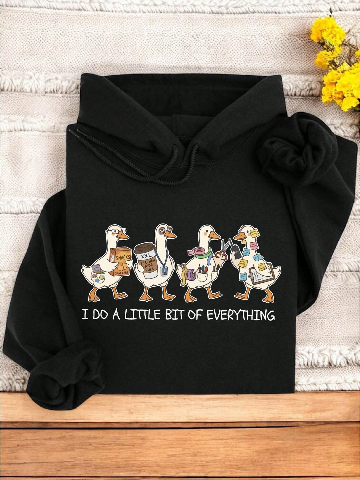 Funny SPED Goose Crew Hoodie