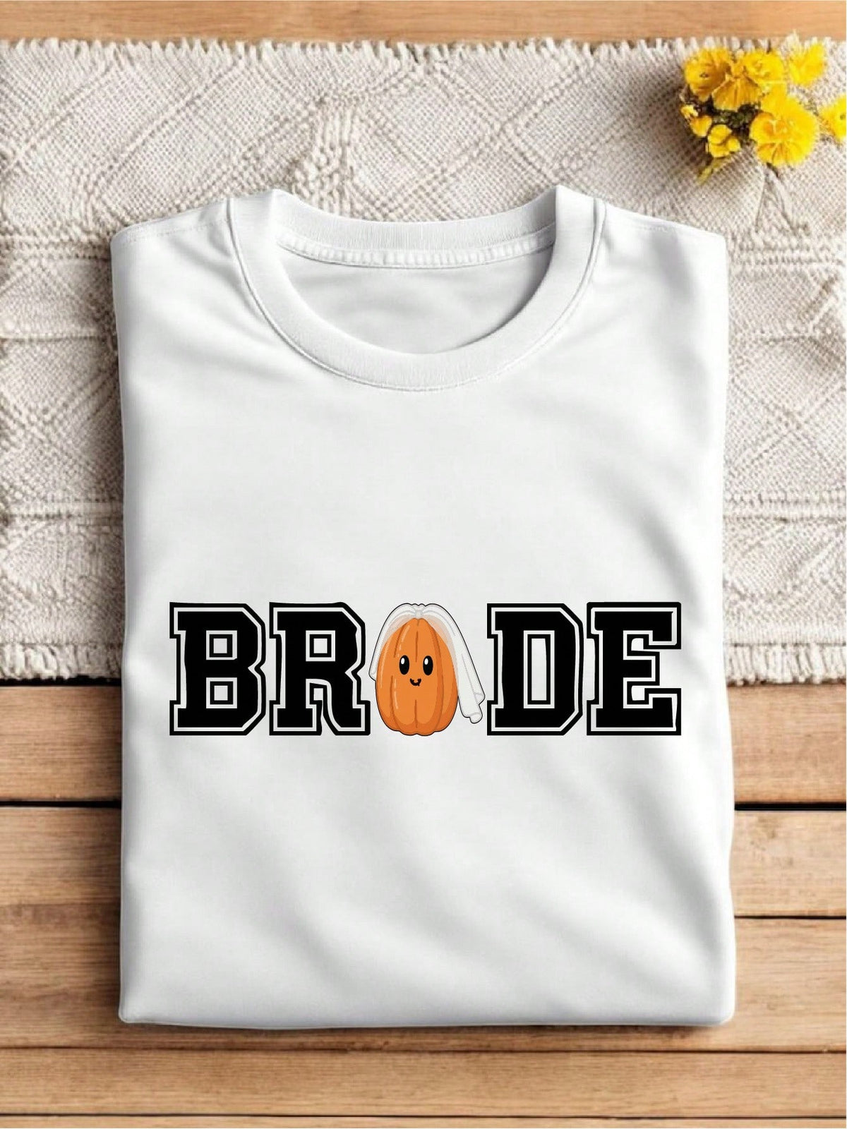 1PC Bride & Groom Pumpkin T-Shirt