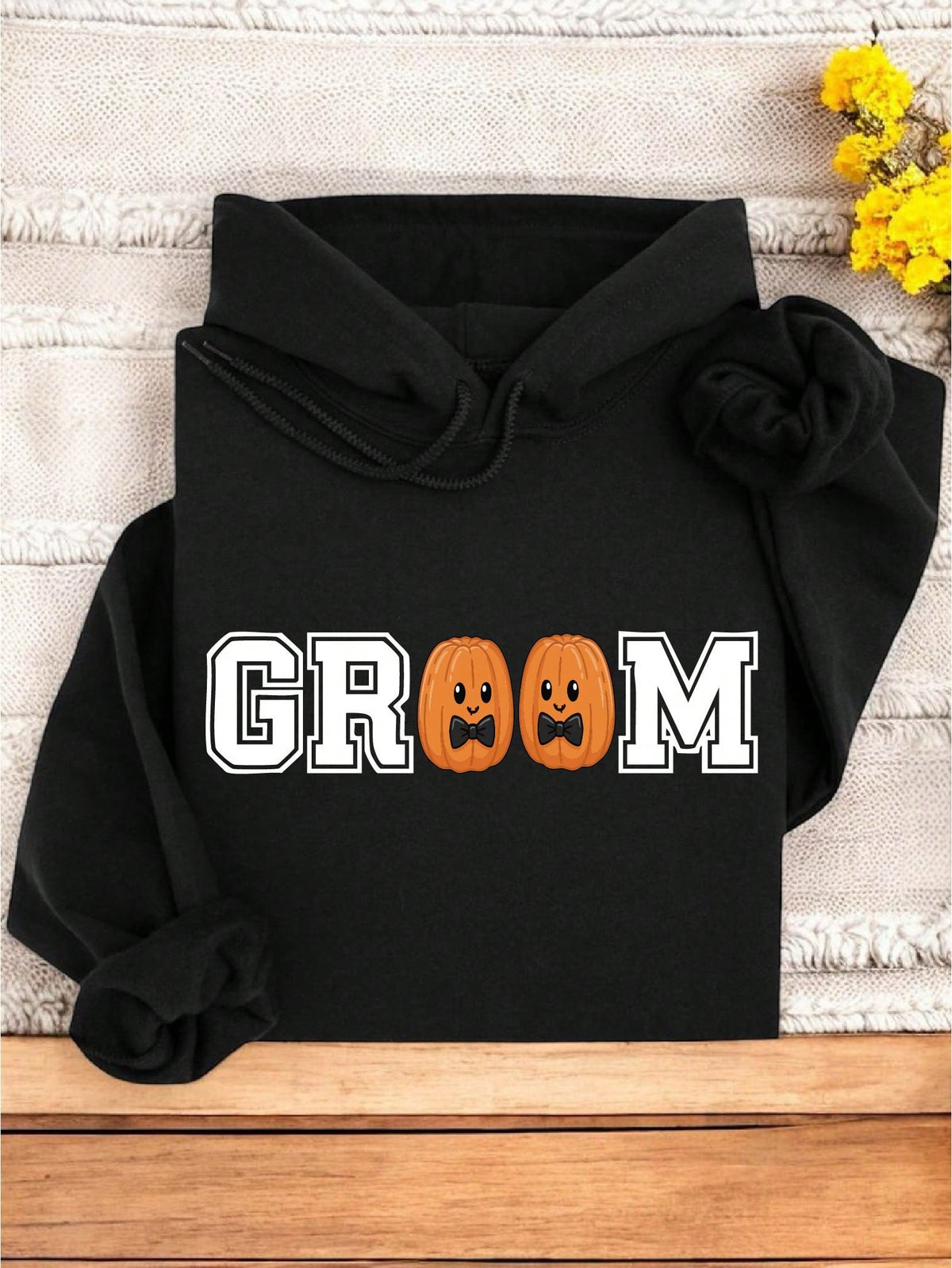 1PC Bride & Groom Pumpkin Hoodie