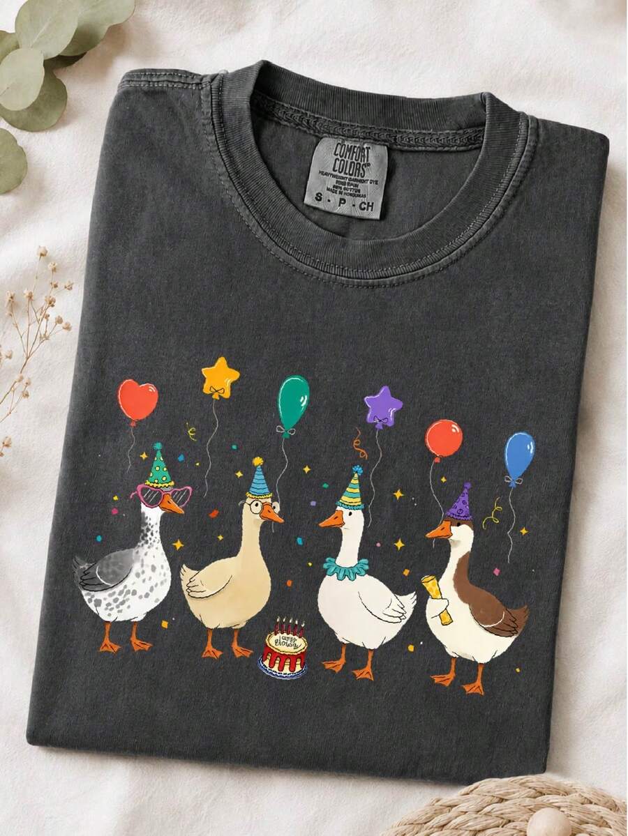 Goose Lover Birthday T-Shirt