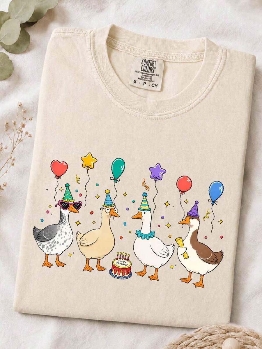 Goose Lover Birthday T-Shirt