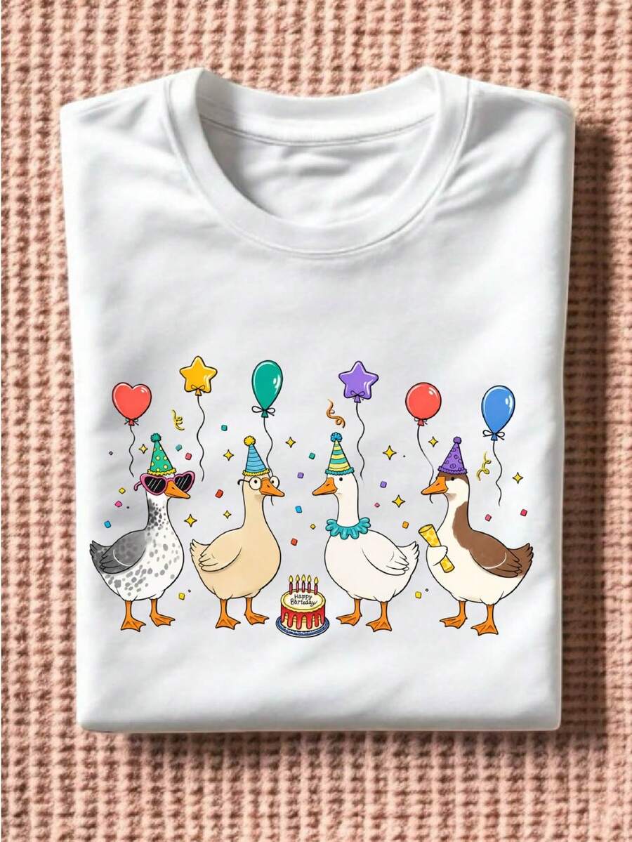 Goose Lover Birthday T-Shirt