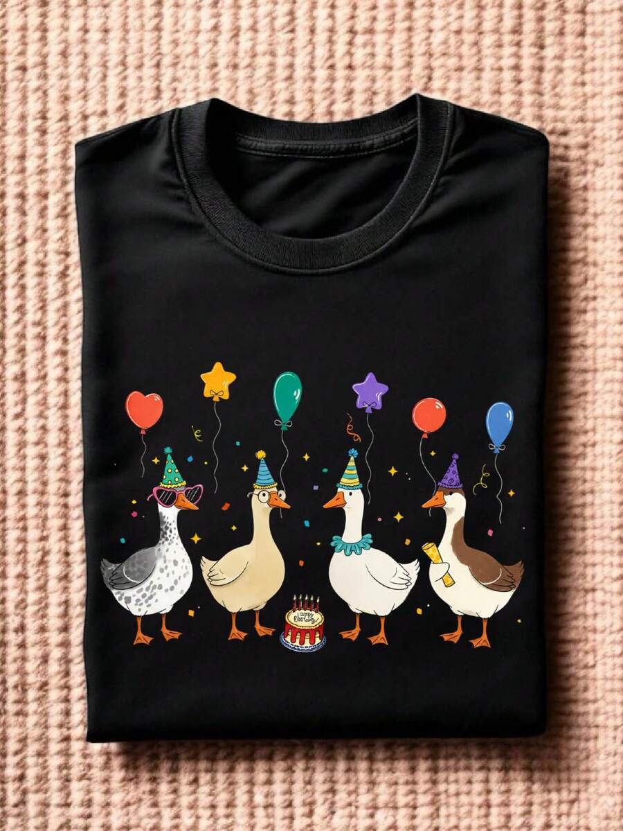 Goose Lover Birthday T-Shirt