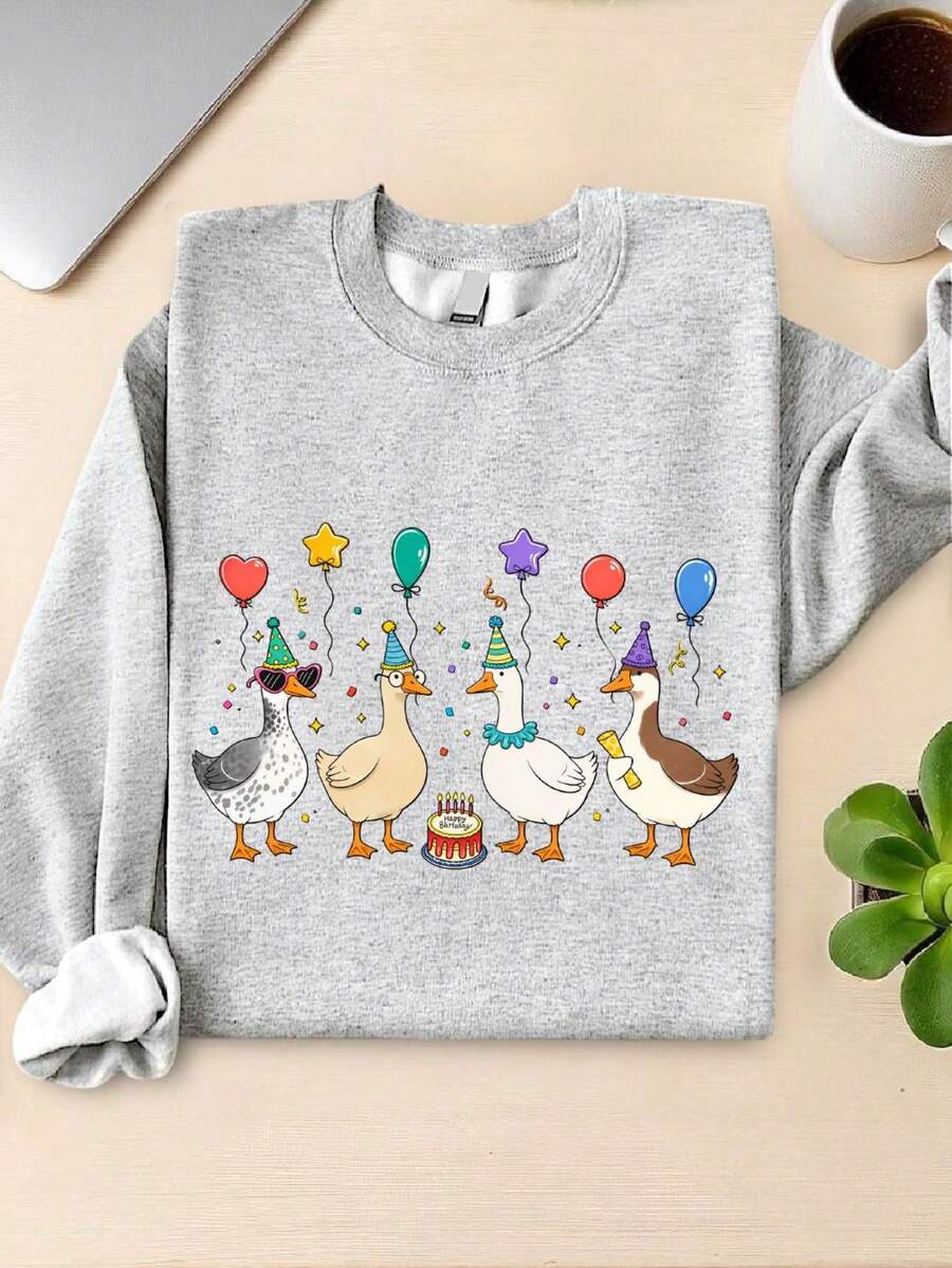 Goose Lover Birthday Sweatshirt